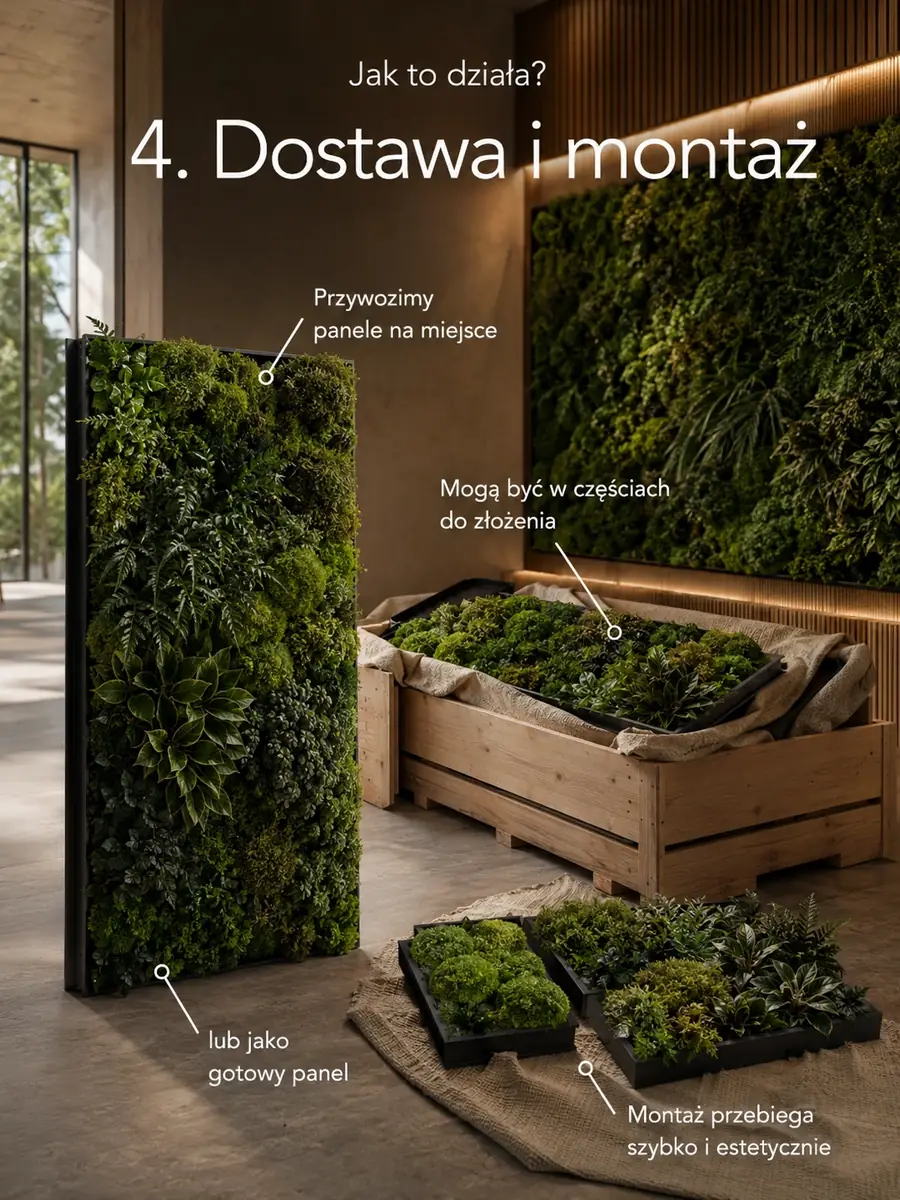 Krok 4 — dostawa i montaż